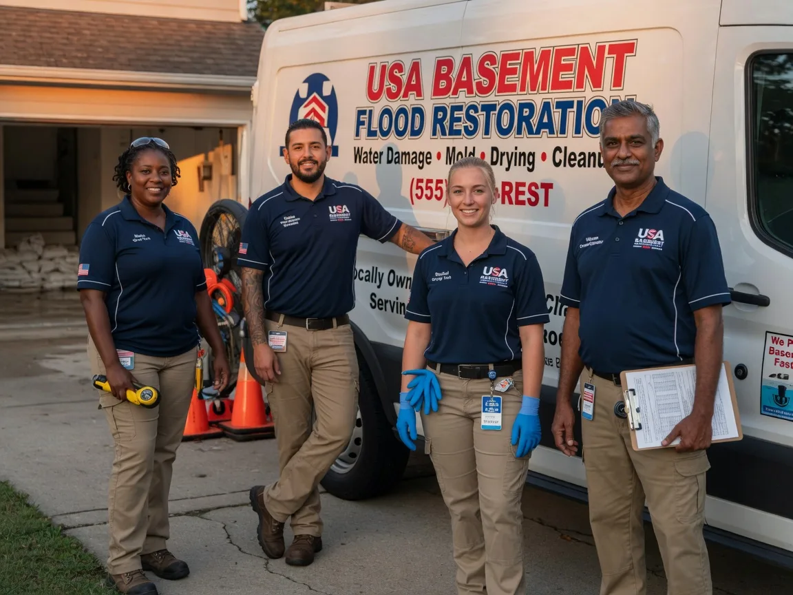 Basement Flood Cleanup company in Vernon, MI